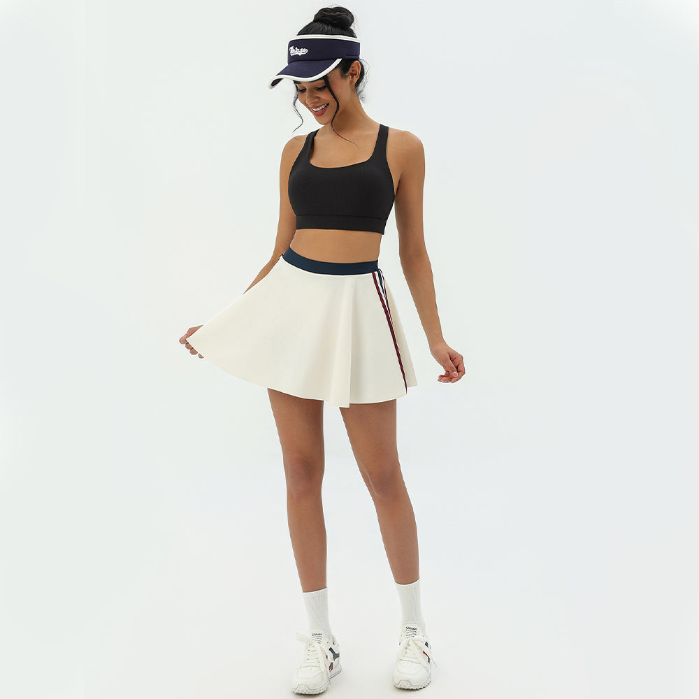 CILD Women's A-Line Tennis Skort with Built-In Shorts - image 2