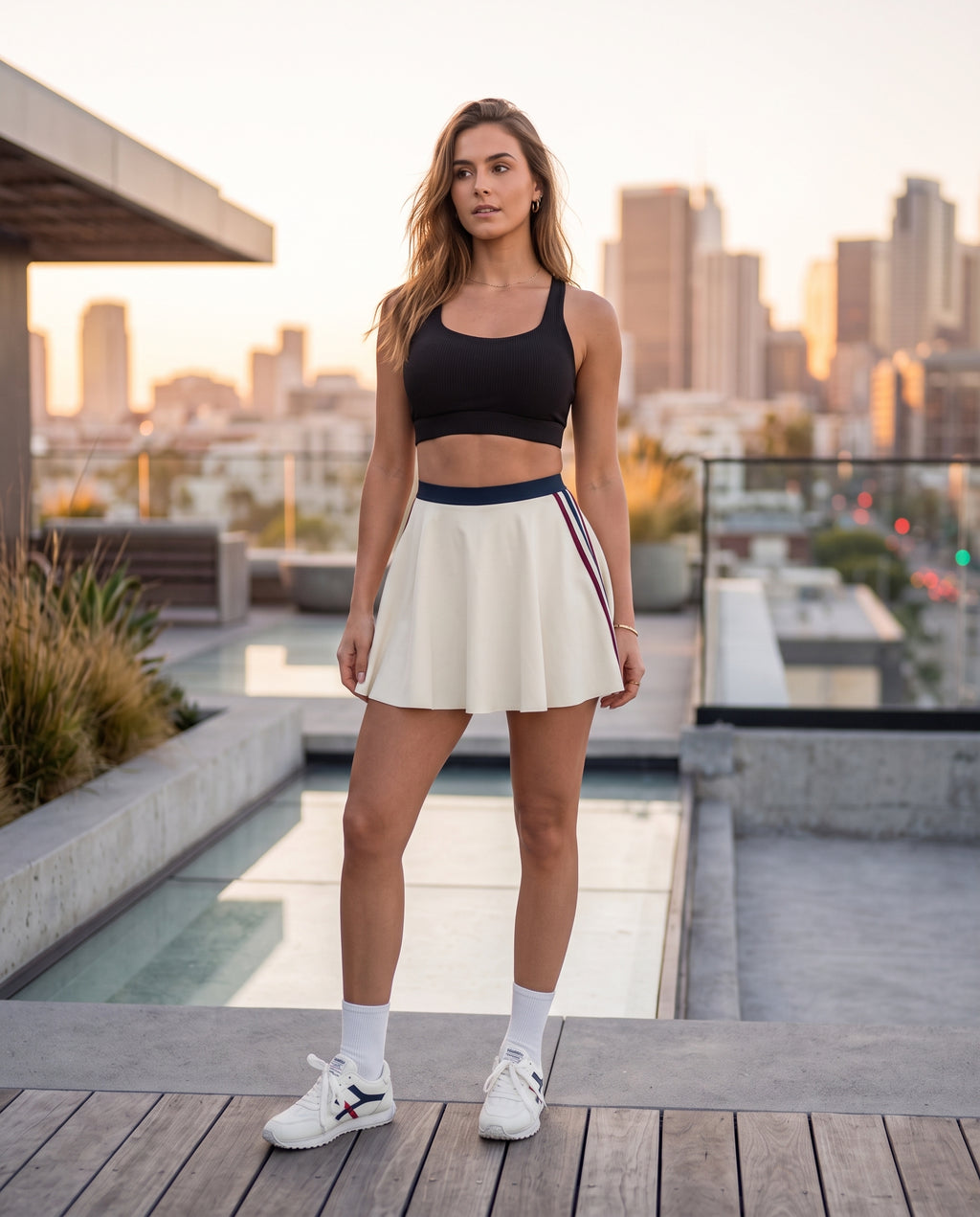 CILD YOGA A-Line Tennis Skort