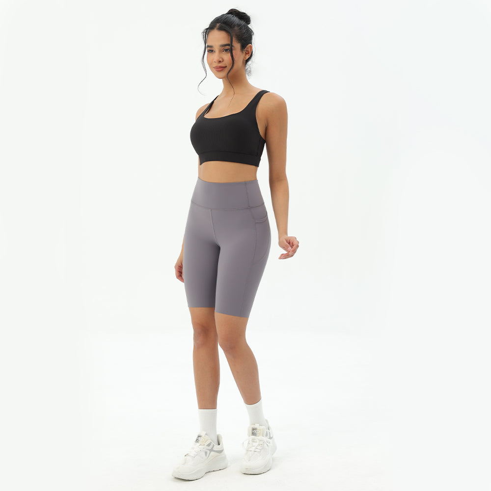 CILD Women's Crossover-Back Racerback Sports Bra - image 10
