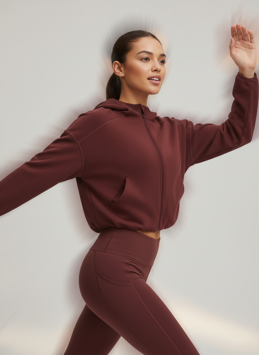 Women's hooded sweater