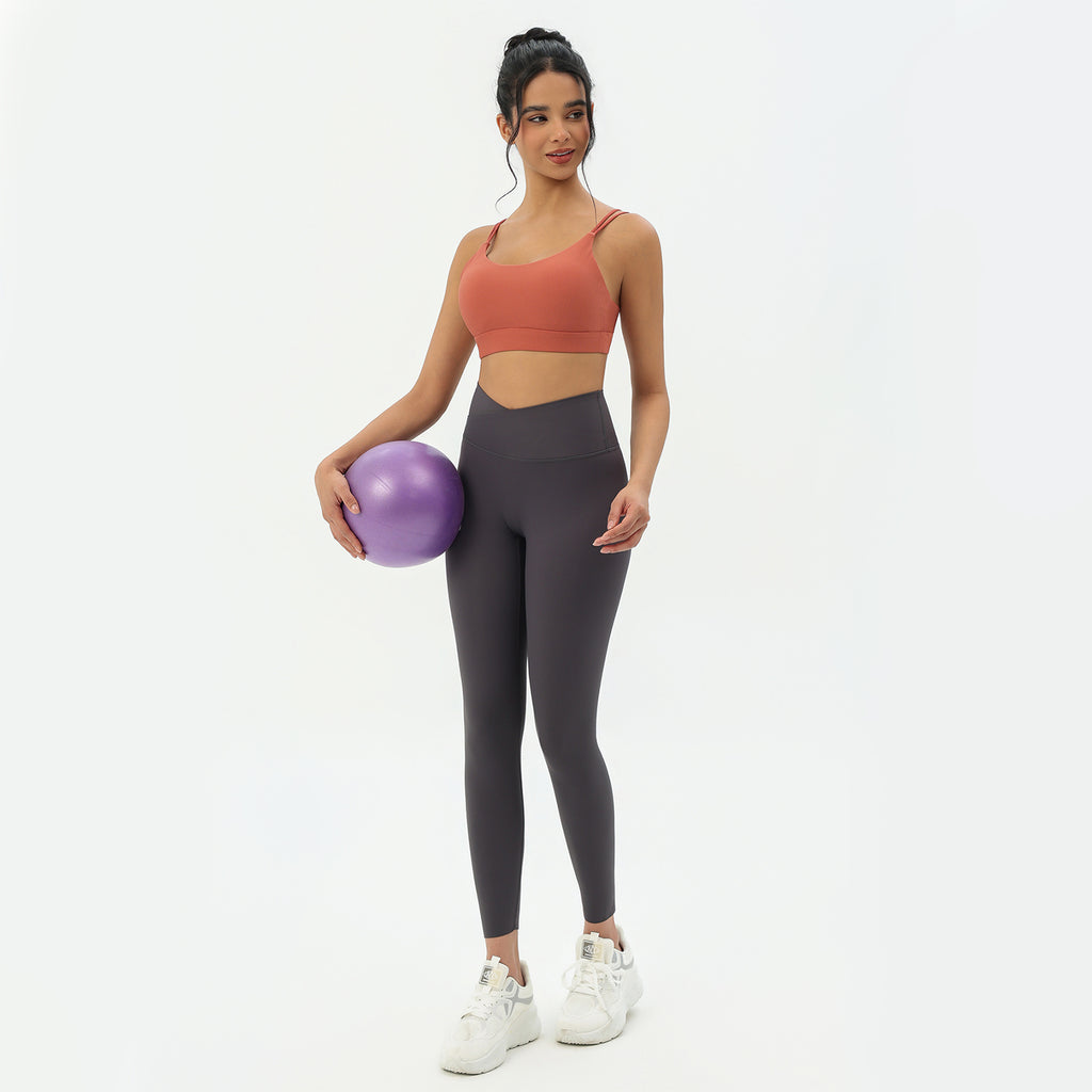 CILD Women's Crossover-Back Sports Bra | Yoga & Gym - image 10