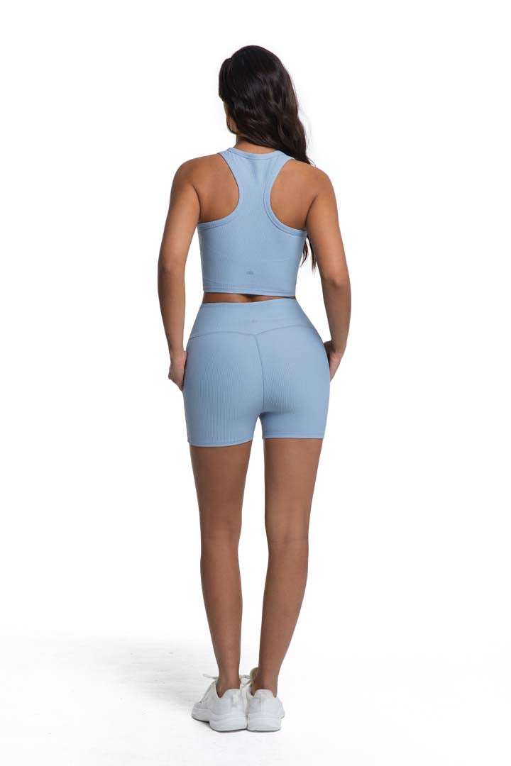Elegant & Lightweight Cropped Yoga Set