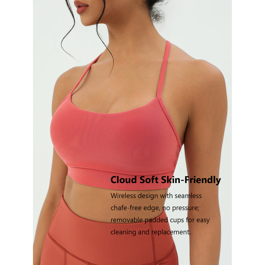 CILD Women's Y-Back Backless Sports Bra - image 7