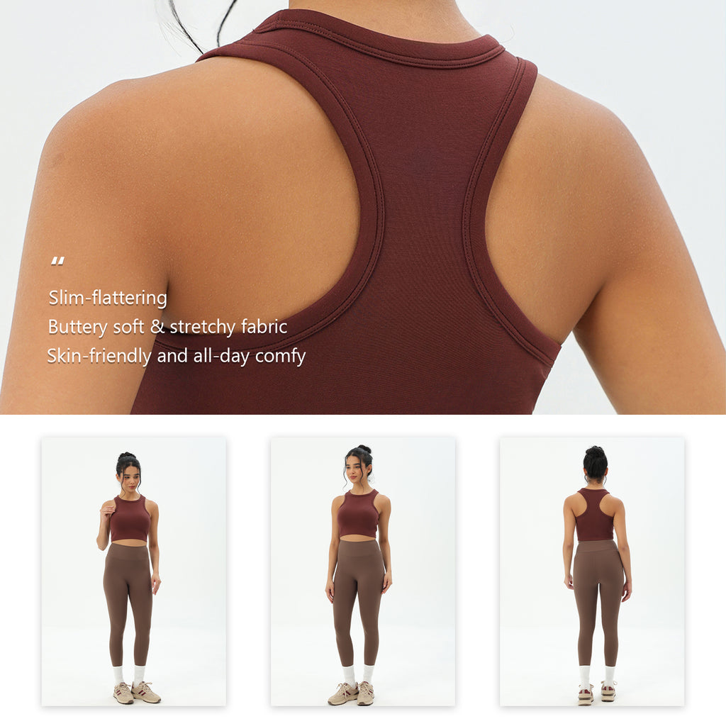 CILD Women's Racerback Cropped Tank Top - image 6