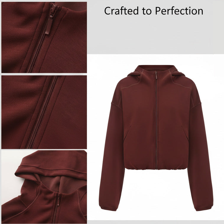 Women's hooded sweater
