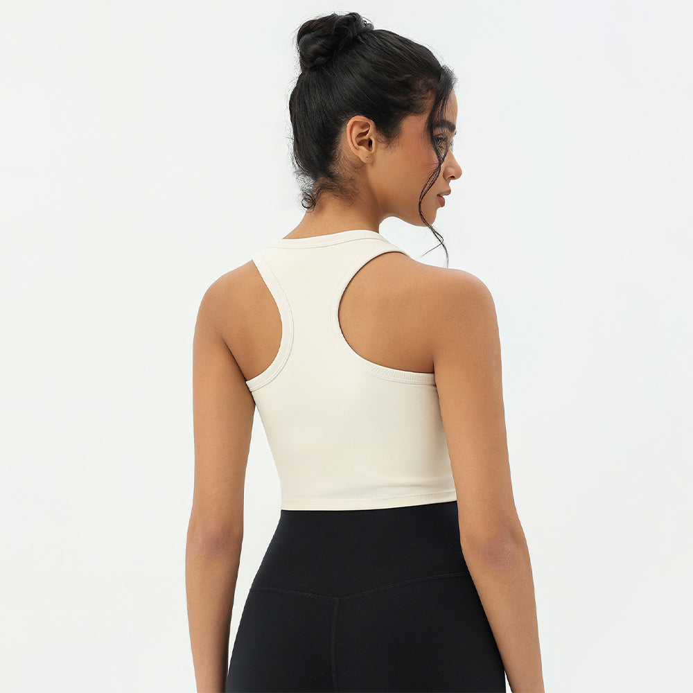 CILD Women's Racerback Tank Top with Removable Pads - image 5