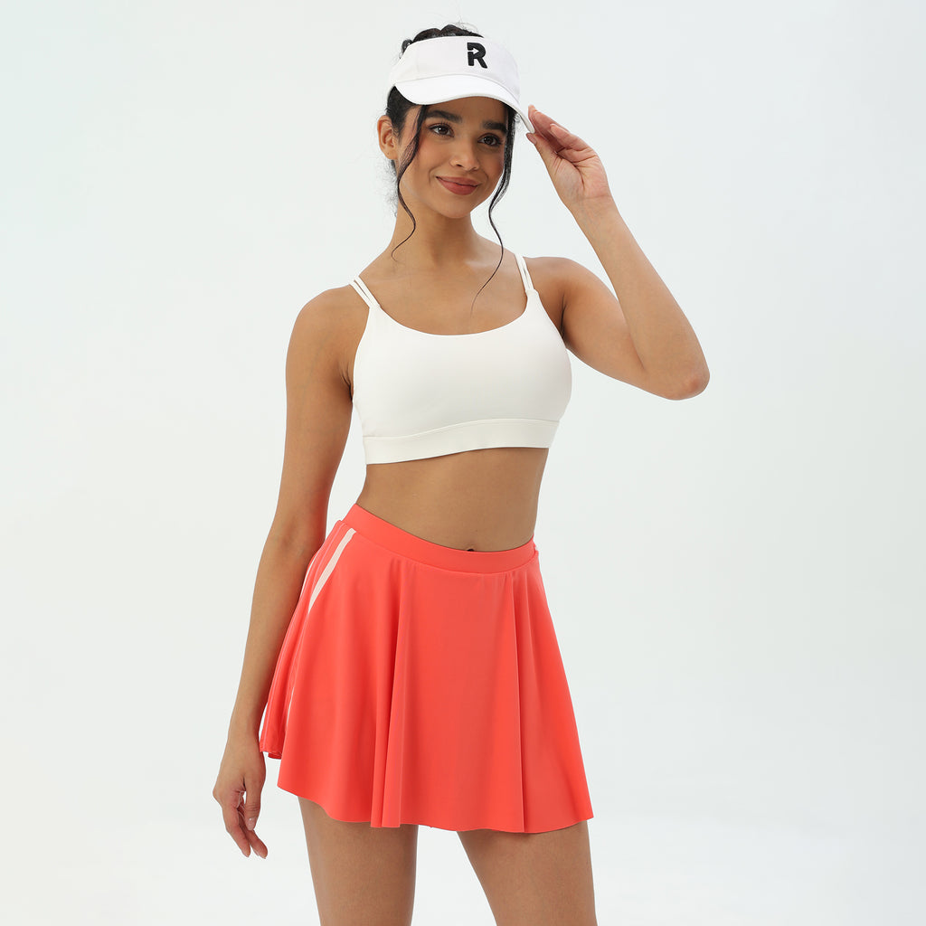 CILD Women's A-Line Tennis Skort with Built-In Shorts - image 6