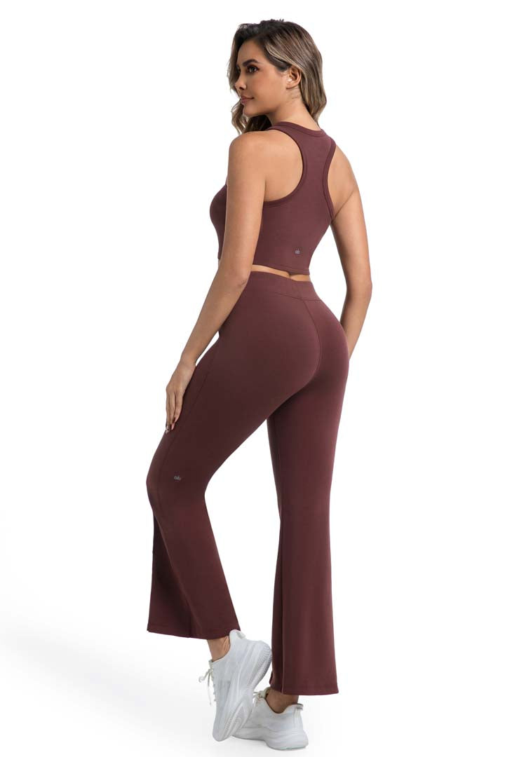 CILD YOGA Crew Neck Pullover Marching Sets