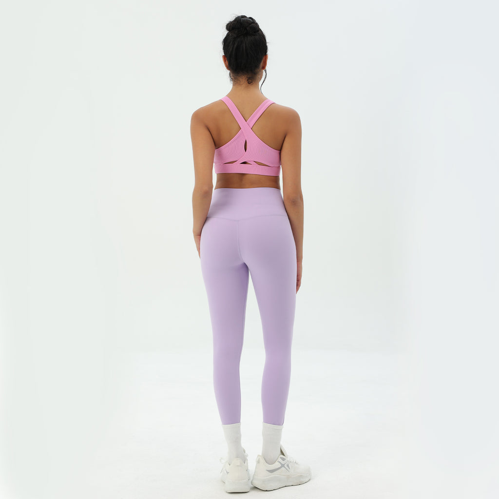 CILD Women's Ribbed Racerback Sports Bra - image 3