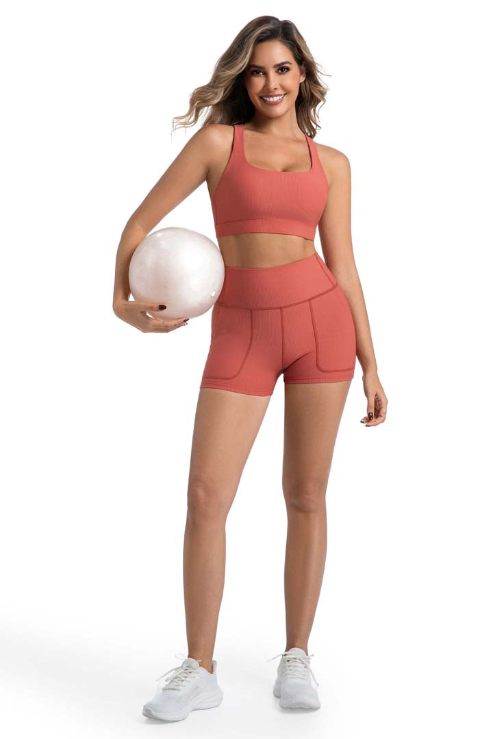 Elegant & Lightweight Cropped Yoga Set