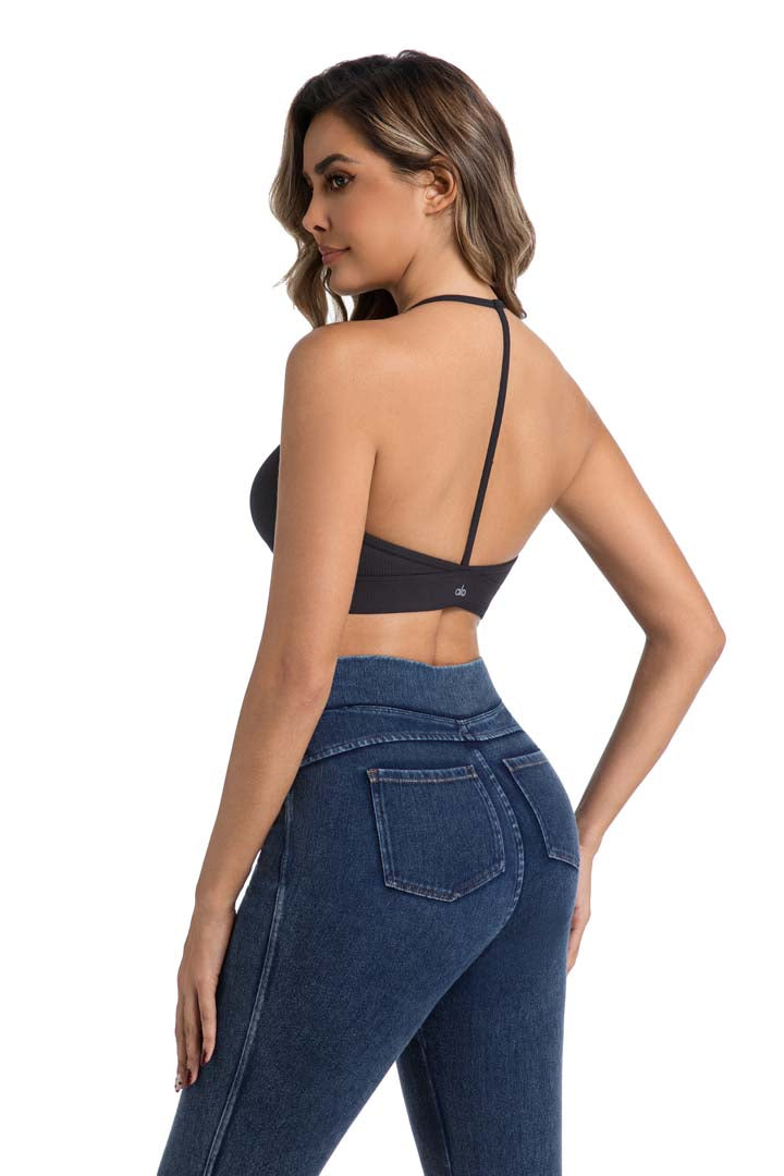 CILD YOGA Denim Shaping Activewear Set