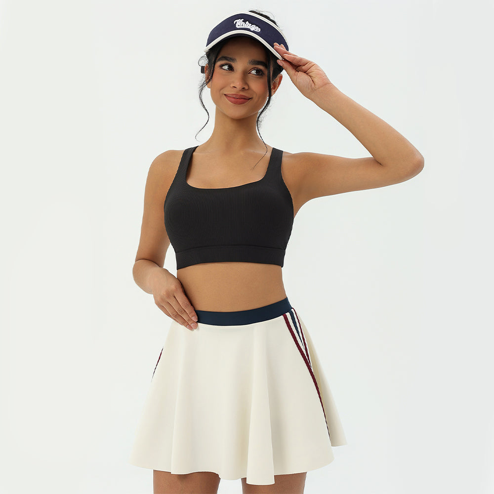 CILD Women's A-Line Tennis Skort with Built-In Shorts - image 3