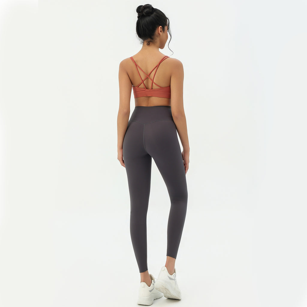 CILD Women's Crossover-Back Sports Bra | Yoga & Gym - image 12