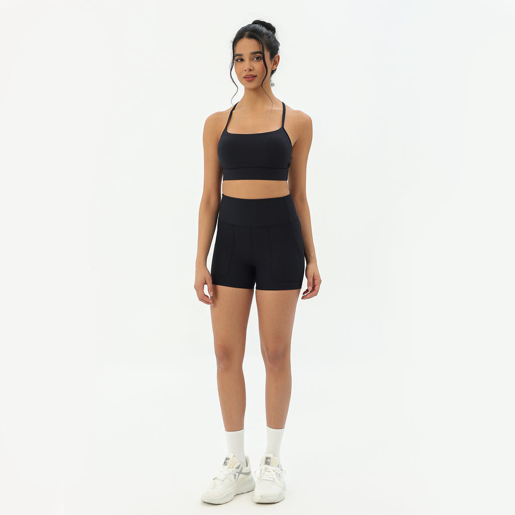 CILD Women's Ribbed High Waisted Biker Shorts - main image