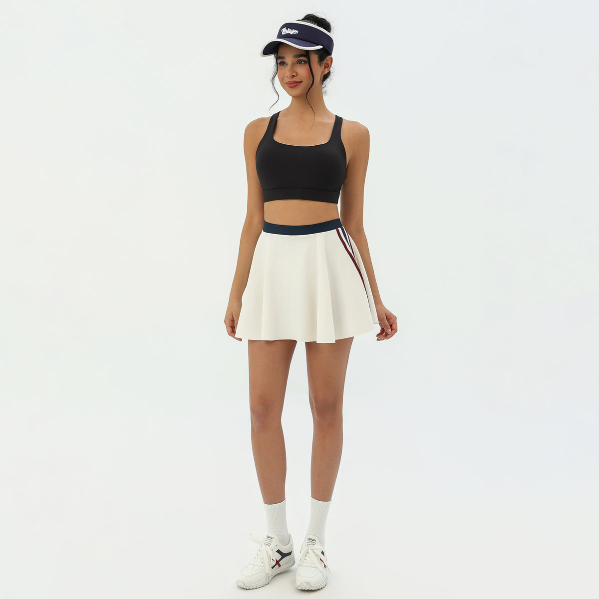 CILD Women's A-Line Tennis Skort with Built-In Shorts - main image