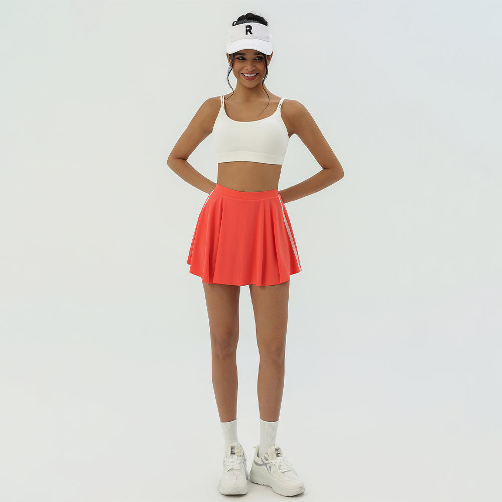 CILD Women's A-Line Tennis Skort with Built-In Shorts - main image