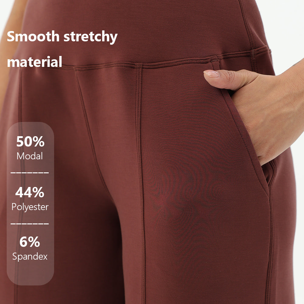CILD Women's Wide Leg Pants with Side Pockets - image 7