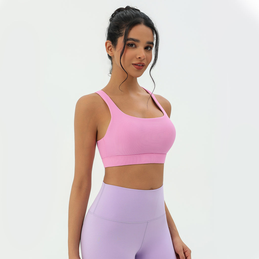 CILD Women's Ribbed Racerback Sports Bra - image 4