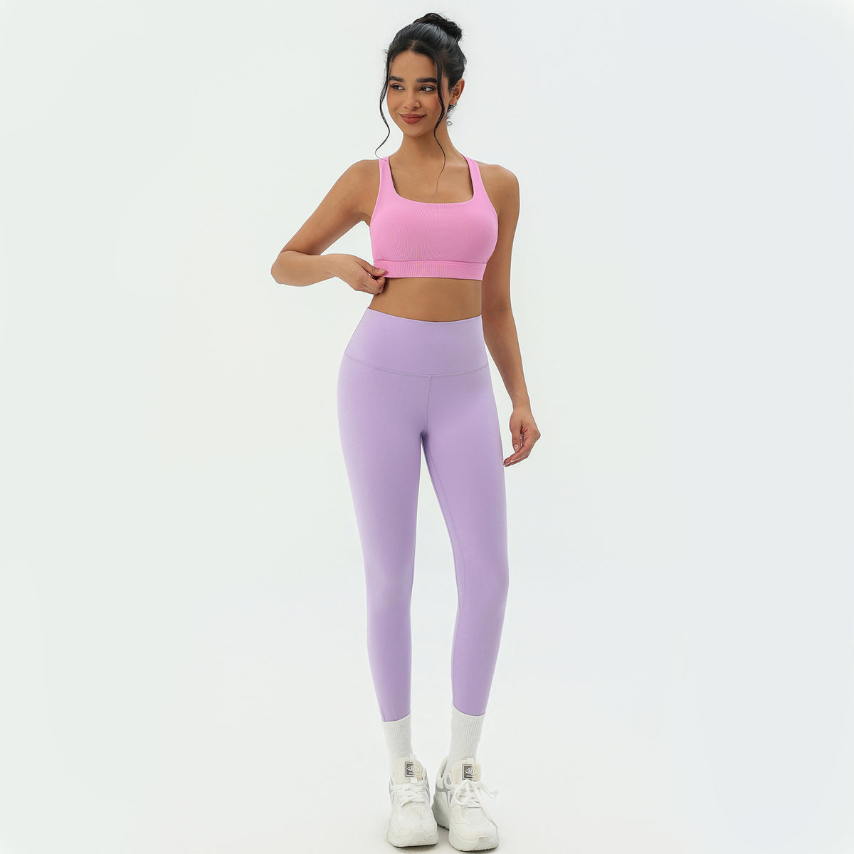 CILD Women's Ribbed Racerback Sports Bra - main image
