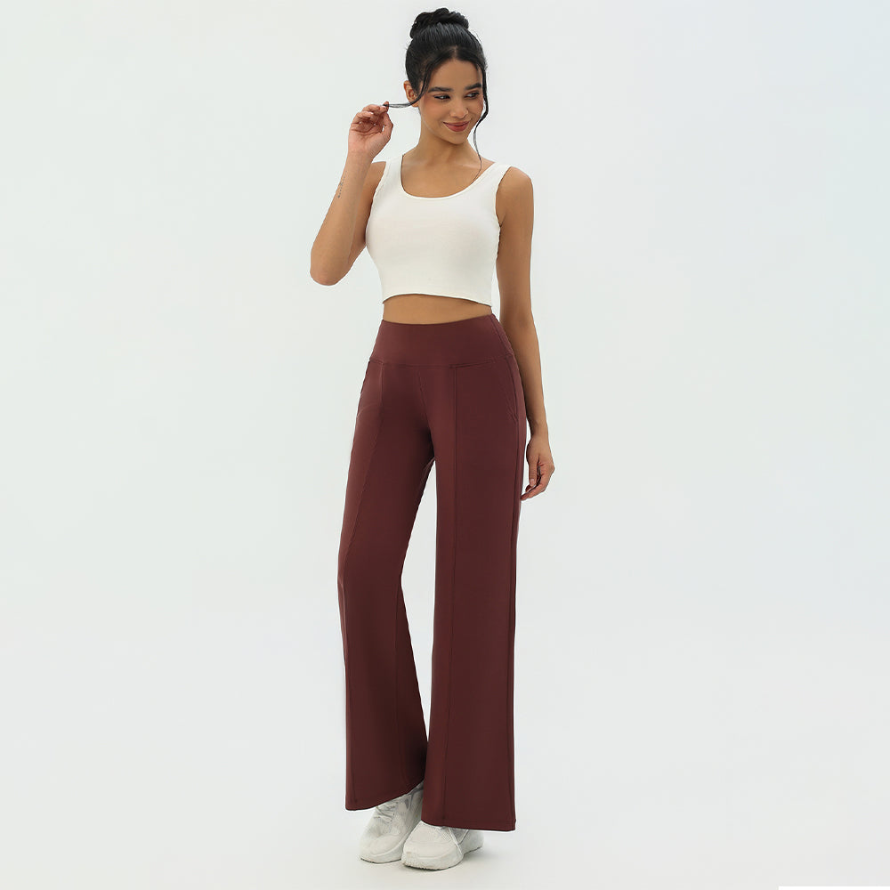 CILD Women's Wide Leg Pants with Side Pockets - image 3