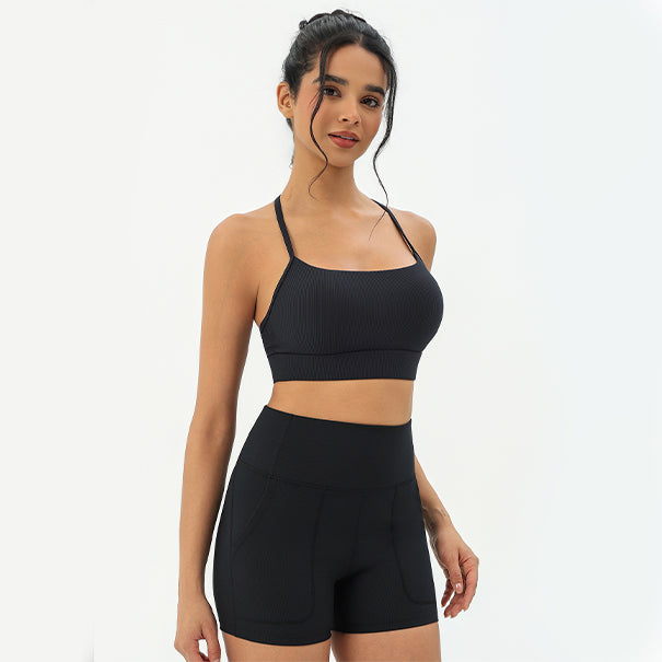 CILD Women's Ribbed High Waisted Biker Shorts - image 6