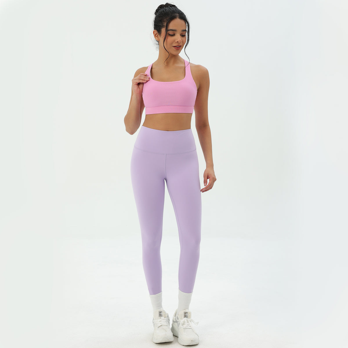 CILD Women's Ribbed Racerback Sports Bra - image 2